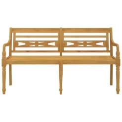 Banc Batavia 150 Cm Bois Massif De Teck -Esprit Plein Air banc batavia 150 cm bois massif de teck 3666722930109 1497428