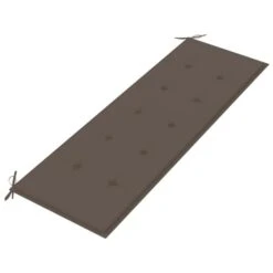 Banc Batavia Avec Coussin Taupe 150 Cm Bois De Teck Massif 2 -Esprit Plein Air banc batavia avec coussin taupe 150 cm bois de teck massif 3666722930000 1493876