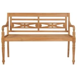 Banc Batavia Avec Coussin Vert Vif 120 Cm Bois De Teck Massif 2 -Esprit Plein Air banc batavia avec coussin vert vif 120 cm bois de teck massif 3666722870320 823151
