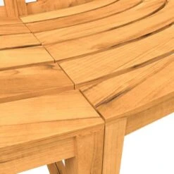 Banc Circulaire Demi-rond Ø160 Cm Bois Massif De Teck -Esprit Plein Air banc circulaire demi rond 160 cm bois massif de teck 3666722930307 1513379