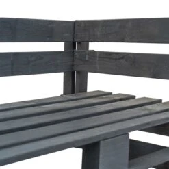Banc D'angle Palette De Jardin Bois Gris -Esprit Plein Air banc d angle palette de jardin bois gris 3666722870061 979258
