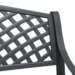 Banc De Jardin 102 Cm Aluminium Coulé Noir -Esprit Plein Air banc de jardin 102 cm aluminium coule noir 3666722171878 1227639