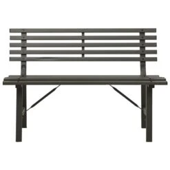 Banc De Jardin 110 Cm Acier Noir 9 Banc De Jardin 110 Cm Acier Noir -Esprit Plein Air banc de jardin 110 cm acier noir 3666722124843 1345122
