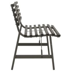 Banc De Jardin 110 Cm Acier Noir 10 Banc De Jardin 110 Cm Acier Noir -Esprit Plein Air banc de jardin 110 cm acier noir 3666722124843 1345123