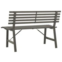 Banc De Jardin 110 Cm Acier Noir 11 Banc De Jardin 110 Cm Acier Noir -Esprit Plein Air banc de jardin 110 cm acier noir 3666722124843 1345124