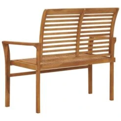 Banc De Jardin 112 Cm Bois De Teck Solide -Esprit Plein Air banc de jardin 112 cm bois de teck solide 3666722526579 556296