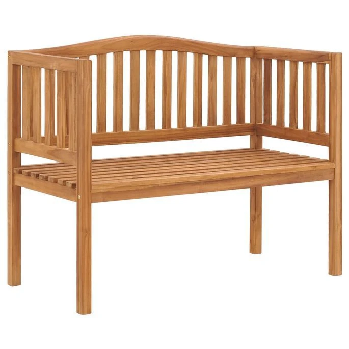 Banc De Jardin 120 Cm Bois De Teck Solide 1 Banc De Jardin 120 Cm Bois De Teck Solide
