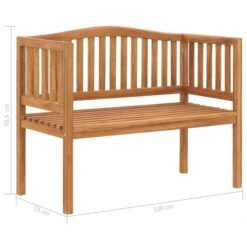 Banc De Jardin 120 Cm Bois De Teck Solide 11 Banc De Jardin 120 Cm Bois De Teck Solide -Esprit Plein Air banc de jardin 120 cm bois de teck solide 8719883829746 551920