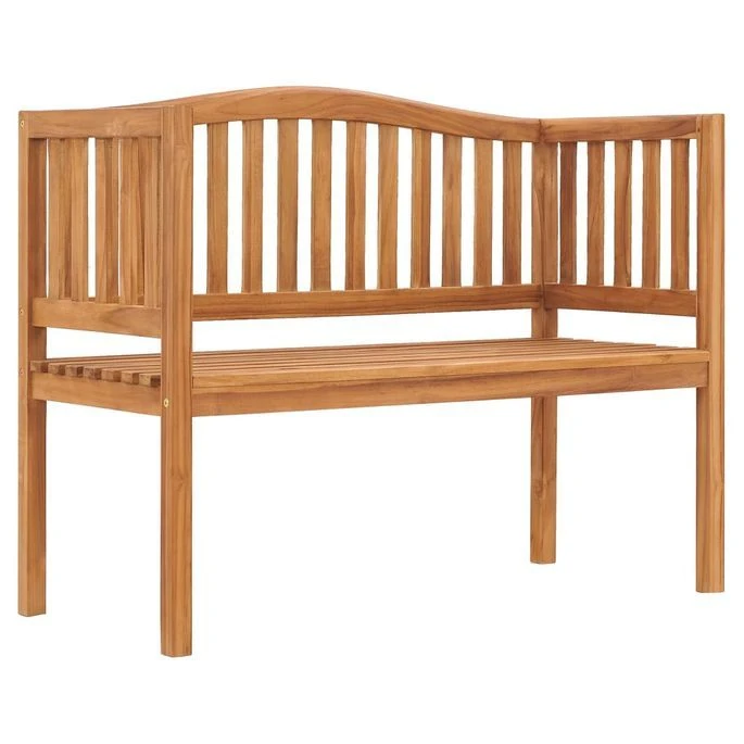 Banc De Jardin 120 Cm Bois De Teck Solide 7 Banc De Jardin 120 Cm Bois De Teck Solide – Image 7