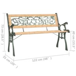 Banc De Jardin 122 Cm Bois De Sapin Massif 15 Banc De Jardin 122 Cm Bois De Sapin Massif -Esprit Plein Air banc de jardin 122 cm bois de sapin massif 3666722152587 1256049