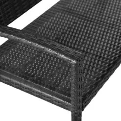 Banc De Jardin 122 Cm Résine Tressée Noir 12 Banc De Jardin 122 Cm Résine Tressée Noir -Esprit Plein Air banc de jardin 122 cm resine tressee noir 8718475609834 1362092