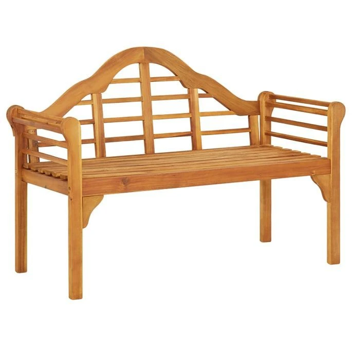 Banc De Jardin 125 Cm Bois D'acacia Solide 1 Banc De Jardin 125 Cm Bois D'acacia Solide