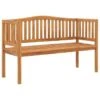 Banc De Jardin 150 Cm Bois De Teck Solide