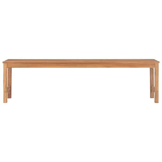 Banc De Jardin 170 Cm Bois De Teck Solide 2 2 Banc De Jardin 170 Cm Bois De Teck Solide 2 – Image 2