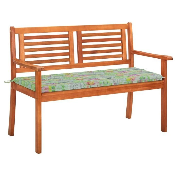 Banc De Jardin 2 Places Avec Coussin 120 Cm Bois D'eucalyptus 18 1 Banc De Jardin 2 Places Avec Coussin 120 Cm Bois D'eucalyptus 18