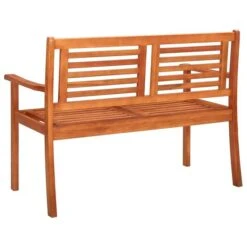 Banc De Jardin 2 Places Avec Coussin 120 Cm Bois D'eucalyptus 26 -Esprit Plein Air banc de jardin 2 places avec coussin 120 cm bois d eucalyptus 8720286233672 814498