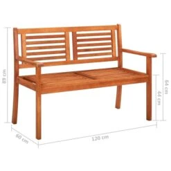 Banc De Jardin 2 Places Avec Coussin 120 Cm Bois D'eucalyptus 10 22 Banc De Jardin 2 Places Avec Coussin 120 Cm Bois D'eucalyptus 10 -Esprit Plein Air banc de jardin 2 places avec coussin 120 cm bois d eucalyptus 8720286233788 814626