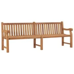 Banc De Jardin 228 Cm Bois De Teck Solide 2