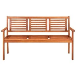 Banc De Jardin 3 Places Avec Coussin 150 Cm Bois D'eucalyptus 22 14 Banc De Jardin 3 Places Avec Coussin 150 Cm Bois D'eucalyptus 22 -Esprit Plein Air banc de jardin 3 places avec coussin 150 cm bois d eucalyptus 8720286234044 814903