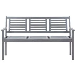 Banc De Jardin 3 Places Avec Coussin 150 Cm Gris Eucalyptus 3 -Esprit Plein Air banc de jardin 3 places avec coussin 150 cm gris eucalyptus 3666722930123 1260765