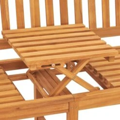 Banc De Jardin 3 Places Avec Table 150 Cm Bois De Teck Massif -Esprit Plein Air banc de jardin 3 places avec table 150 cm bois de teck massif 3666722234122 1118625