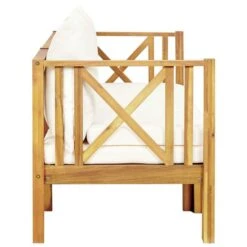 Banc De Jardin 3 Places Et Coussins 179 Cm Bois D'acacia Massif 11 Banc De Jardin 3 Places Et Coussins 179 Cm Bois D'acacia Massif -Esprit Plein Air banc de jardin 3 places et coussins 179 cm bois d acacia massif 3666722220262 1140118