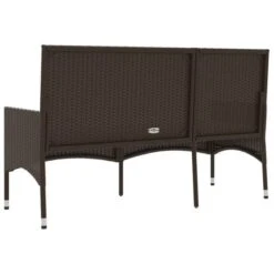 Banc De Jardin à 3 Places Avec Coussins Marron Résine Tressée 14 Banc De Jardin à 3 Places Avec Coussins Marron Résine Tressée -Esprit Plein Air banc de jardin a 3 places avec coussins marron resine tressee 3666722930352 1510931
