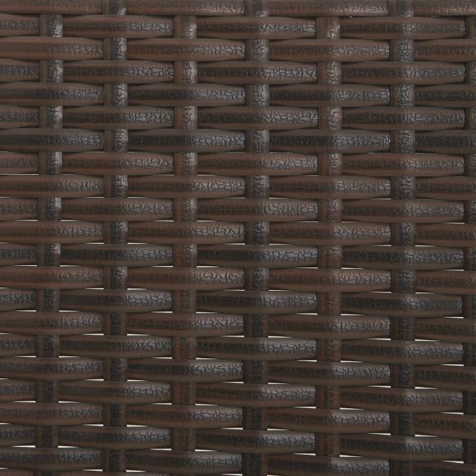 Banc De Jardin à 3 Places Avec Coussins Marron Résine Tressée 8 Banc De Jardin à 3 Places Avec Coussins Marron Résine Tressée – Image 8