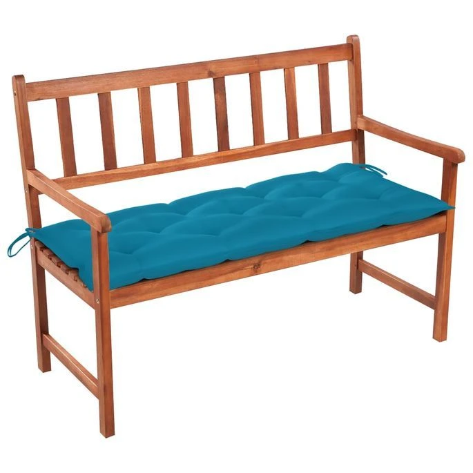 Banc De Jardin Avec Coussin 120 Cm Bois D'acacia Massif 44 1 Banc De Jardin Avec Coussin 120 Cm Bois D'acacia Massif 44
