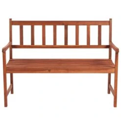 Banc De Jardin Avec Coussin 120 Cm Bois D'acacia Massif 35 -Esprit Plein Air banc de jardin avec coussin 120 cm bois d acacia massif 3666722419499 838080