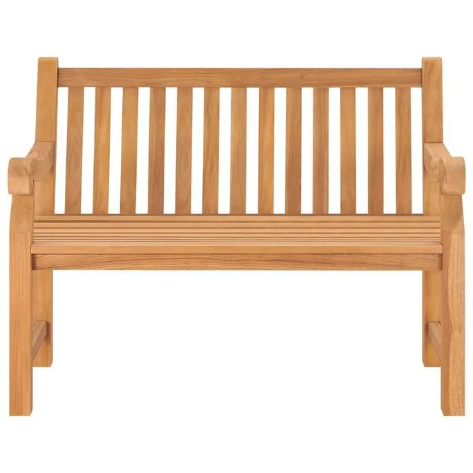 Banc De Jardin Avec Coussin 120 Cm Bois De Teck Massif 11 3 Banc De Jardin Avec Coussin 120 Cm Bois De Teck Massif 11 – Image 3