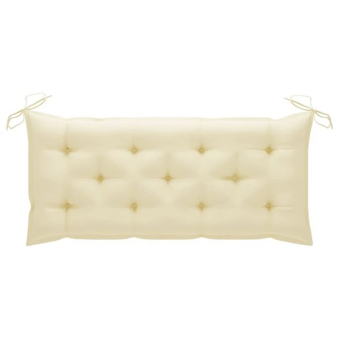 Banc De Jardin Avec Coussin 120 Cm Bois De Teck Massif 11 9 Banc De Jardin Avec Coussin 120 Cm Bois De Teck Massif 11 – Image 9