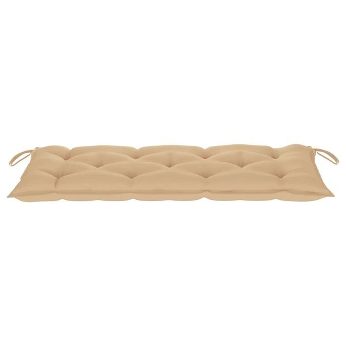 Banc De Jardin Avec Coussin 135 Cm Bois D'acacia Massif 10 8 Banc De Jardin Avec Coussin 135 Cm Bois D'acacia Massif 10 – Image 8