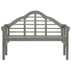 Banc De Jardin Avec Coussin 135 Cm Bois D'acacia Massif Gris 4 -Esprit Plein Air banc de jardin avec coussin 135 cm bois d acacia massif gris 3666722263559 1072355