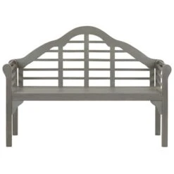 Banc De Jardin Avec Coussin 135 Cm Bois D'acacia Massif Gris 2 -Esprit Plein Air banc de jardin avec coussin 135 cm bois d acacia massif gris 3666722263719 1072193