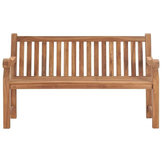Banc De Jardin Avec Coussin 150 Cm Bois De Teck Massif 7 3 Banc De Jardin Avec Coussin 150 Cm Bois De Teck Massif 7 – Image 3