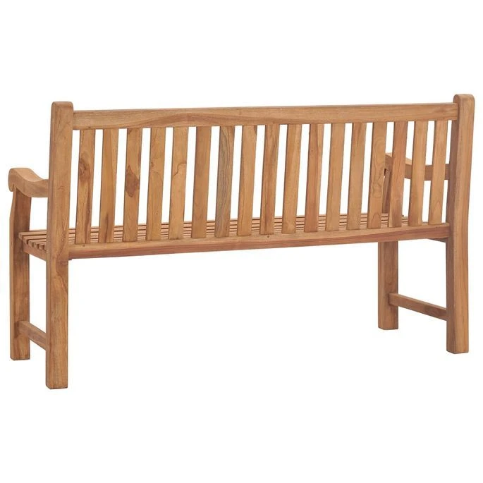 Banc De Jardin Avec Coussin 150 Cm Bois De Teck Massif 7 5 Banc De Jardin Avec Coussin 150 Cm Bois De Teck Massif 7 – Image 5