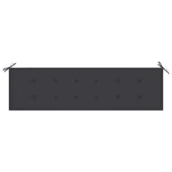 Banc De Jardin Avec Coussin Anthracite 175 Cm Teck Massif 2 -Esprit Plein Air banc de jardin avec coussin anthracite 175 cm teck massif 8720286267080 829949
