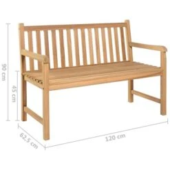 Banc De Jardin Avec Coussin Beige 120 Cm Bois De Teck Massif 3 16 Banc De Jardin Avec Coussin Beige 120 Cm Bois De Teck Massif 3 -Esprit Plein Air banc de jardin avec coussin beige 120 cm bois de teck massif 3666722838153 828934
