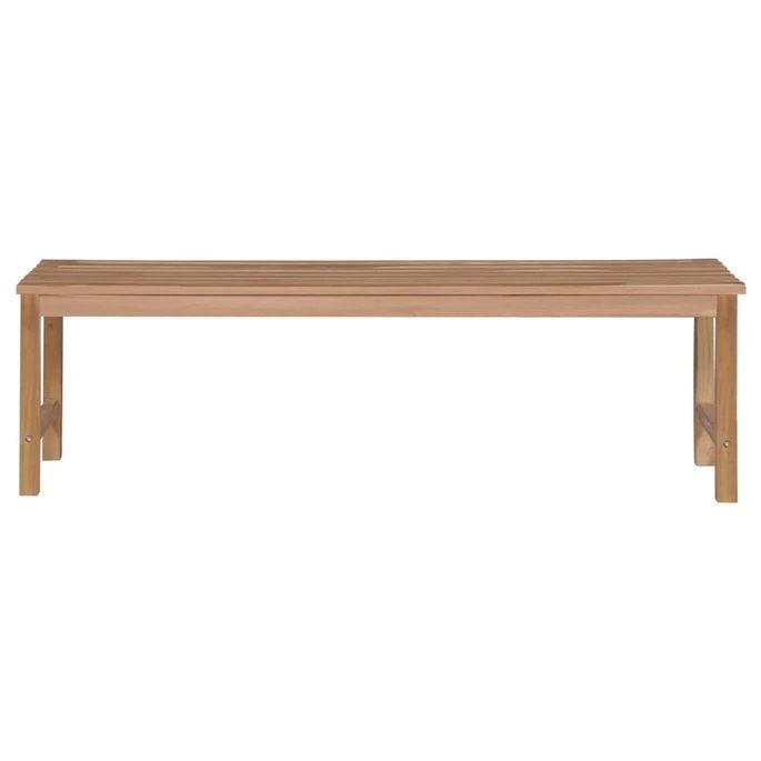 Banc De Jardin Avec Coussin Beige 150 Cm Bois De Teck Massif 4 7 Banc De Jardin Avec Coussin Beige 150 Cm Bois De Teck Massif 4 – Image 7