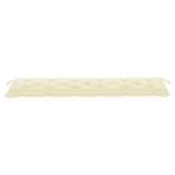Banc De Jardin Avec Coussin Blanc Crème 175 Cm Teck Massif -Esprit Plein Air banc de jardin avec coussin blanc creme 175 cm teck massif 8720286267257 830098