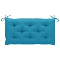 Banc De Jardin Avec Coussin Bleu Clair 112 Cm Bois De Teck -Esprit Plein Air banc de jardin avec coussin bleu clair 112 cm bois de teck 3666722424929 828828