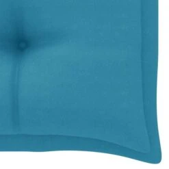 Banc De Jardin Avec Coussin Bleu Clair 112 Cm Bois De Teck -Esprit Plein Air banc de jardin avec coussin bleu clair 112 cm bois de teck 3666722424929 828831