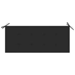 Banc De Jardin Avec Coussin Noir 120 Cm Bois De Teck Massif 4 -Esprit Plein Air banc de jardin avec coussin noir 120 cm bois de teck massif 8720286261668 824456