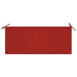 Banc De Jardin Avec Coussin Rouge 120 Cm Bois De Teck Massif 5 14 Banc De Jardin Avec Coussin Rouge 120 Cm Bois De Teck Massif 5 -Esprit Plein Air banc de jardin avec coussin rouge 120 cm bois de teck massif 3666722838191 828959