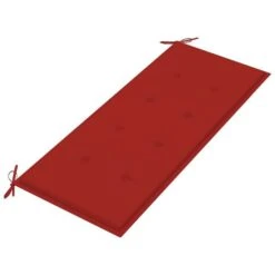 Banc De Jardin Avec Coussin Rouge 120 Cm Bois De Teck Massif 3 16 Banc De Jardin Avec Coussin Rouge 120 Cm Bois De Teck Massif 3 -Esprit Plein Air banc de jardin avec coussin rouge 120 cm bois de teck massif 8720286261651 824447
