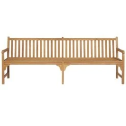 Banc De Jardin Avec Coussin Rouge 240 Cm Bois De Teck Massif -Esprit Plein Air banc de jardin avec coussin rouge 240 cm bois de teck massif 3666722870375 830769