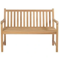 Banc De Jardin Avec Coussin Vert Vif 120 Cm Bois De Teck Massif 2 -Esprit Plein Air banc de jardin avec coussin vert vif 120 cm bois de teck massif 3666722838160 829001