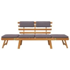 Banc De Jardin Avec Coussins 2-en-1 190 Cm Bois Solide D'acacia 7 11 Banc De Jardin Avec Coussins 2-en-1 190 Cm Bois Solide D'acacia 7 -Esprit Plein Air banc de jardin avec coussins 2 en 1 190 cm bois solide d acacia 8720286543160 1224275