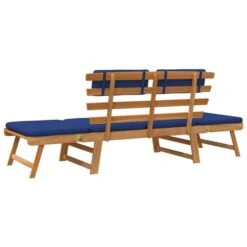 Banc De Jardin Avec Coussins 2-en-1 190 Cm Bois Solide D'acacia 6 -Esprit Plein Air banc de jardin avec coussins 2 en 1 190 cm bois solide d acacia 8720286543177 1224286
